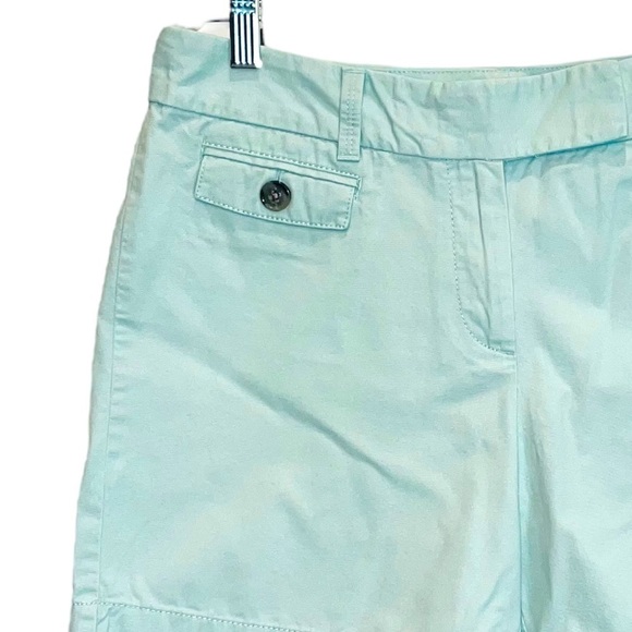 Ann Taylor Size 4 Mint Green Chino Shorts - Picture 3 of 5